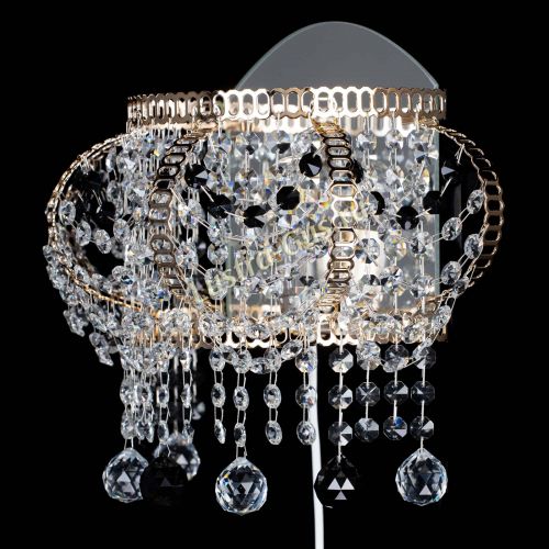 Бра Альфа №2 черная в Подольске Гусь Хрустальный