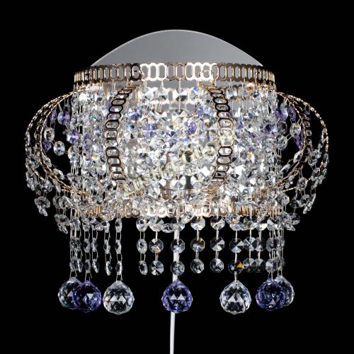 Бра Альфа №2 фиолетовая в Подольске Гусь Хрустальный