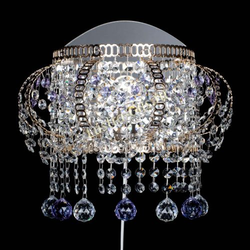 Бра Альфа №2 фиолетовая в Подольске Гусь Хрустальный