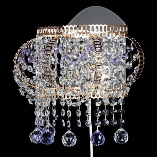 Бра Альфа №2 фиолетовая в Подольске Гусь Хрустальный