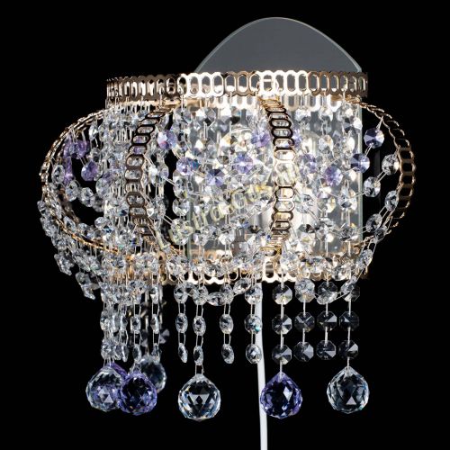 Бра Альфа №2 фиолетовая в Подольске Гусь Хрустальный