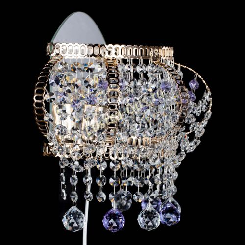 Бра Альфа №2 фиолетовая в Подольске Гусь Хрустальный