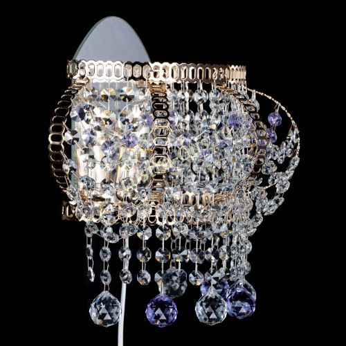 Бра Альфа №2 фиолетовая в Подольске Гусь Хрустальный