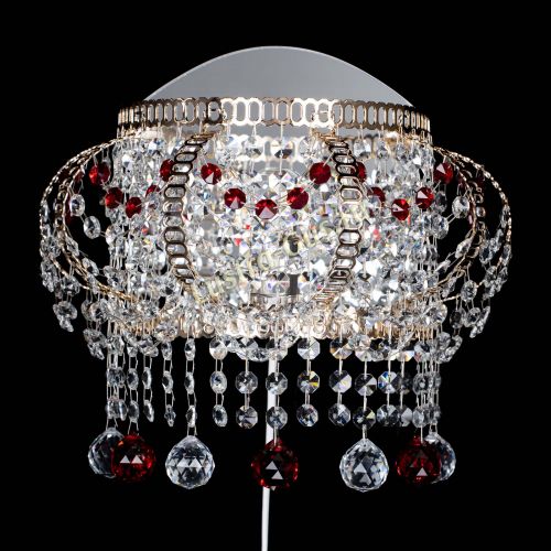 Бра Альфа №2 красная в Подольске Гусь Хрустальный