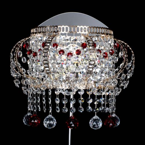 Бра Альфа №2 красная в Подольске Гусь Хрустальный