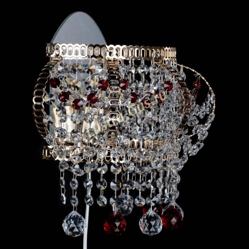 Бра Альфа №2 красная в Подольске Гусь Хрустальный