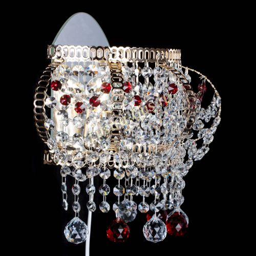 Бра Альфа №2 красная в Подольске Гусь Хрустальный