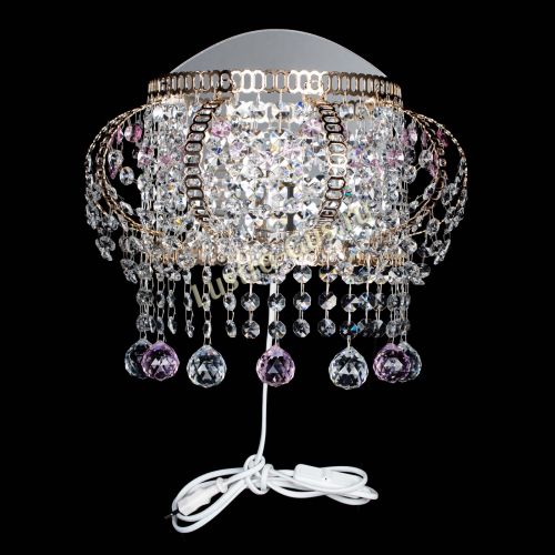 Бра Альфа №2 розовая в Подольске Гусь Хрустальный