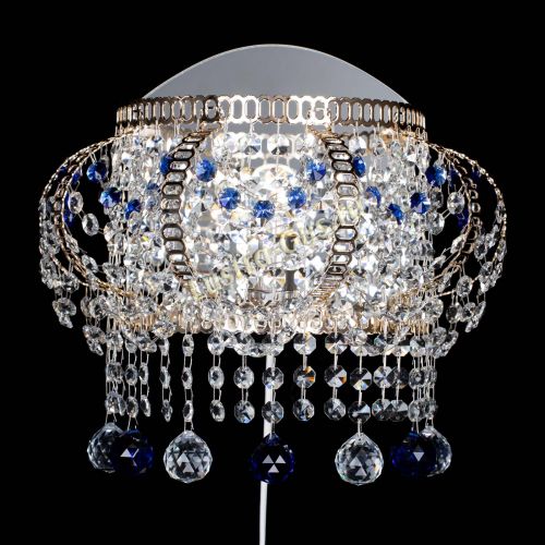 Бра Альфа №2 синяя в Подольске Гусь Хрустальный