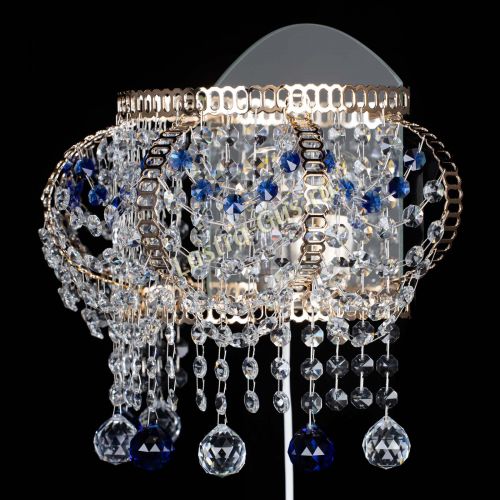 Бра Альфа №2 синяя в Подольске Гусь Хрустальный