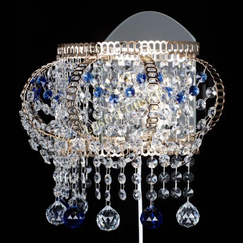 Бра Альфа №2 синяя в Подольске Гусь Хрустальный