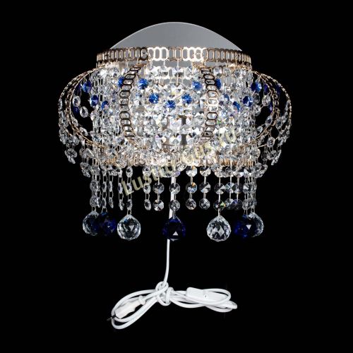 Бра Альфа №2 синяя в Подольске Гусь Хрустальный