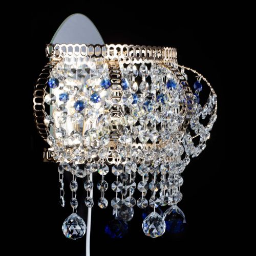 Бра Альфа №2 синяя в Подольске Гусь Хрустальный