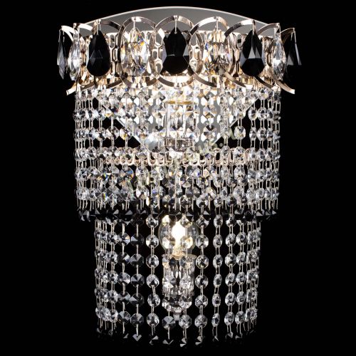 Бра Астра №2 оптикон черная в Подольске Гусь Хрустальный