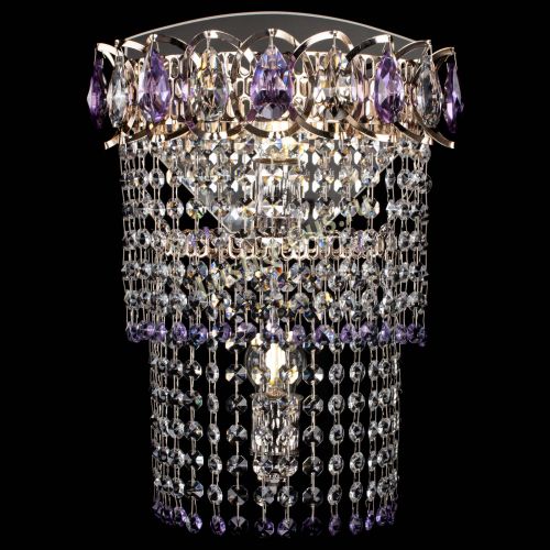 Бра Астра №2 оптикон фиолетовая в Подольске Гусь Хрустальный
