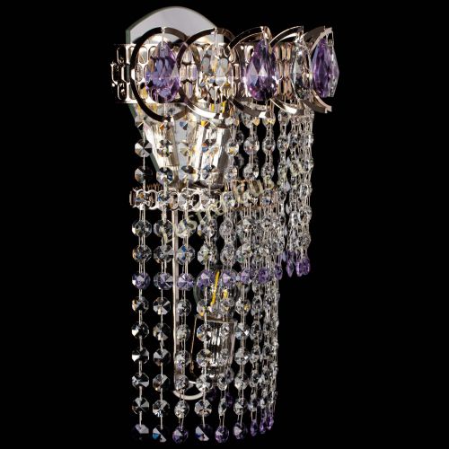 Бра Астра №2 оптикон фиолетовая в Подольске Гусь Хрустальный
