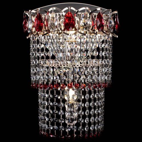 Бра Астра №2 оптикон красная в Подольске Гусь Хрустальный