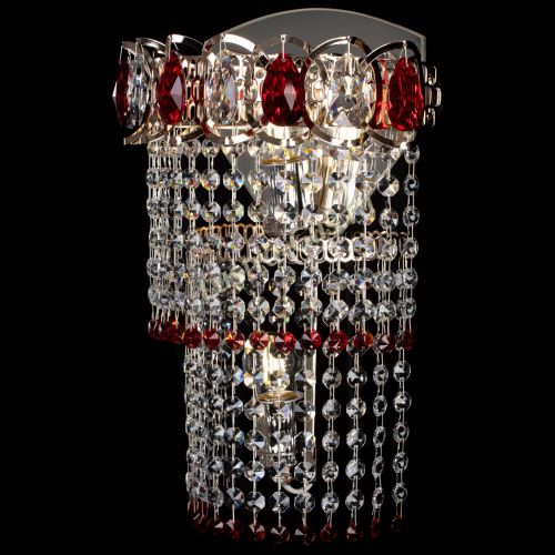 Бра Астра №2 оптикон красная в Подольске Гусь Хрустальный