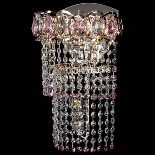 Бра Астра №2 оптикон розовая в Подольске Гусь Хрустальный