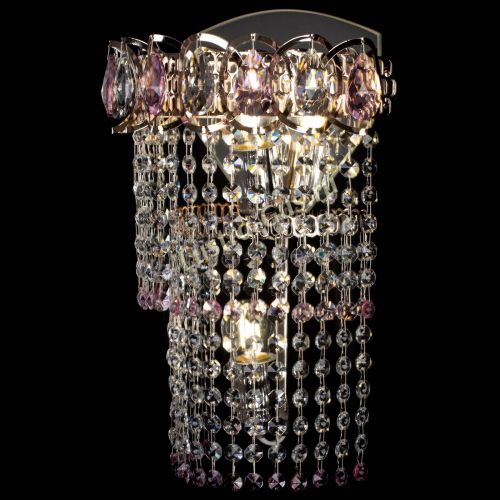 Бра Астра №2 оптикон розовая в Подольске Гусь Хрустальный