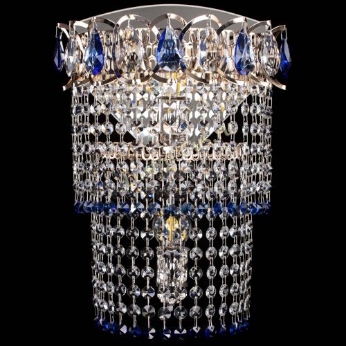 Бра Астра №2 оптикон синяя в Подольске Гусь Хрустальный