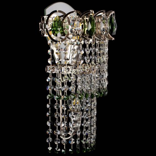 Бра Астра №2 оптикон зеленая в Подольске Гусь Хрустальный