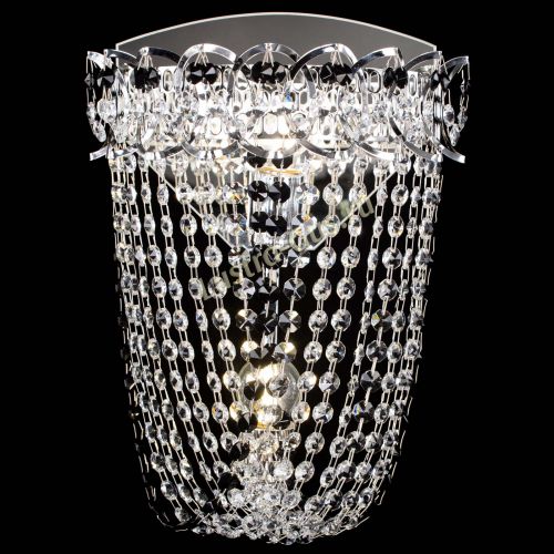 Бра Астра ажур №2 черная в Подольске Гусь Хрустальный