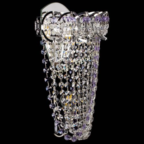 Бра Астра ажур №2 фиолетовая в Подольске Гусь Хрустальный