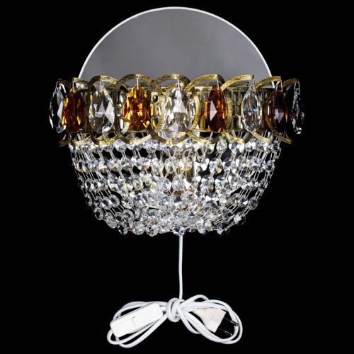 Бра Астра ажур под бронзу чайная в Подольске Гусь Хрустальный