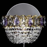 Бра Астра ажур под бронзу фиолетовая в Подольске