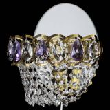 Бра Астра ажур под бронзу фиолетовая в Подольске