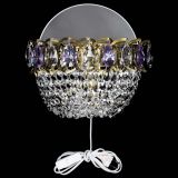 Бра Астра ажур под бронзу фиолетовая в Подольске