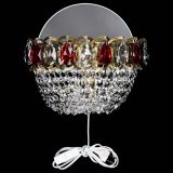 Бра Астра ажур под бронзу красная в Подольске Бра Астра ажур под бронзу красная в Подольске