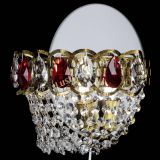 Бра Астра ажур под бронзу красная в Подольске Бра Астра ажур под бронзу красная в Подольске