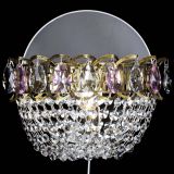 Бра Астра ажур под бронзу розовая в Подольске