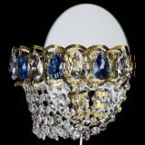 Бра Астра ажур под бронзу синяя в Подольске Бра Астра ажур под бронзу синяя в Подольске