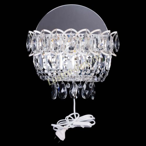 Бра Астра белая в Подольске Гусь Хрустальный