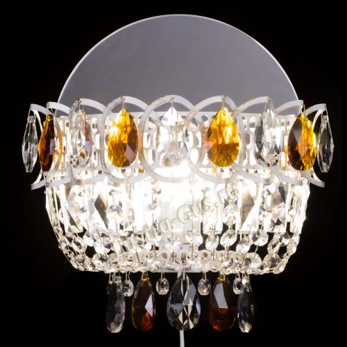 Бра Астра Чайная белая в Подольске Гусь Хрустальный