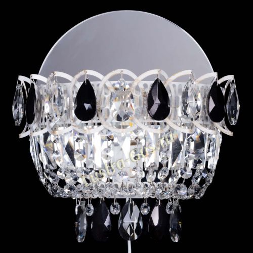 Бра Астра Черная белая в Подольске Гусь Хрустальный