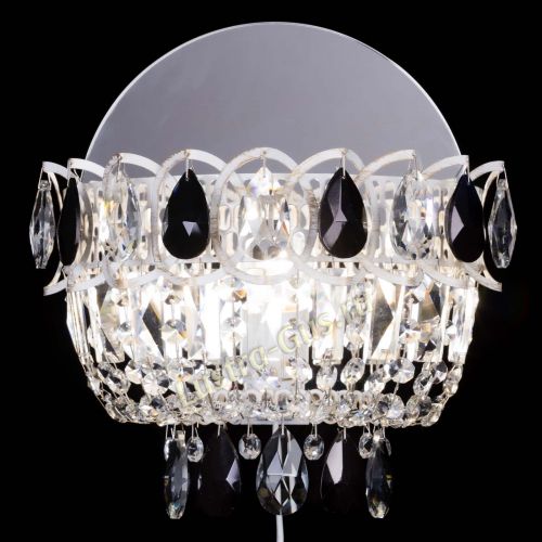 Бра Астра Черная белая в Подольске Гусь Хрустальный