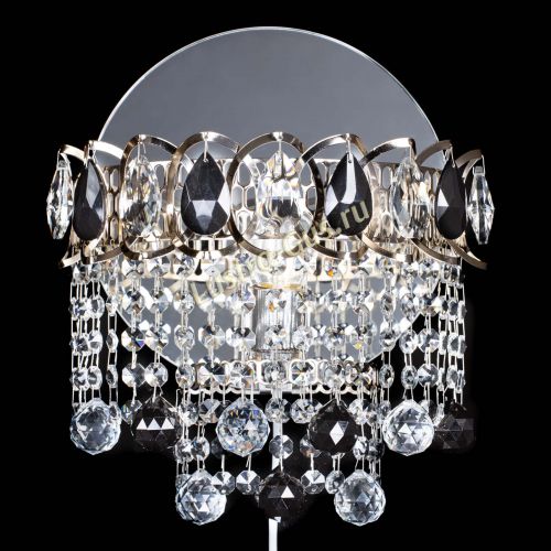 Бра Астра Капель шар 30 Черная в Подольске Гусь Хрустальный