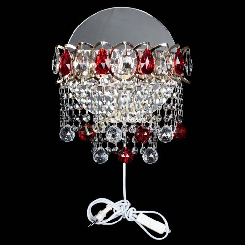 Бра Астра Капель шар 30 Красная в Подольске Гусь Хрустальный