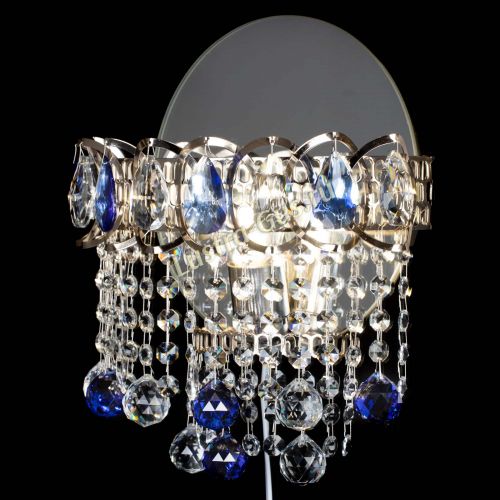 Бра Астра Капель шар 30 Синяя в Подольске Гусь Хрустальный