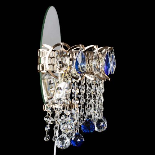 Бра Астра Капель шар 30 Синяя в Подольске Гусь Хрустальный