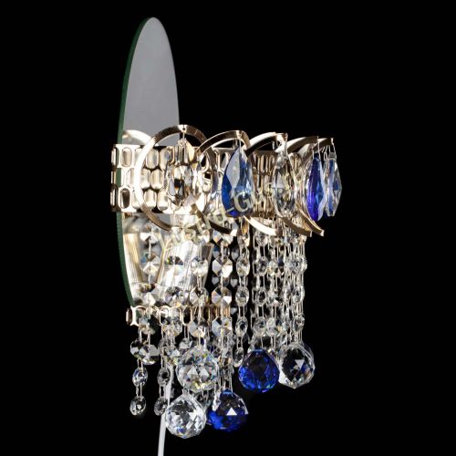 Бра Астра Капель шар 30 Синяя в Подольске Гусь Хрустальный