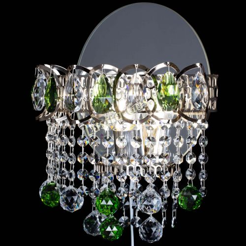 Бра Астра Капель шар 30 Зеленая в Подольске Гусь Хрустальный