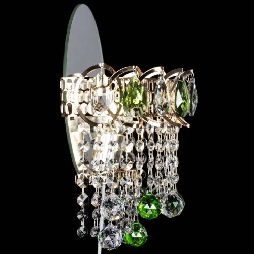 Бра Астра Капель шар 30 Зеленая в Подольске Гусь Хрустальный