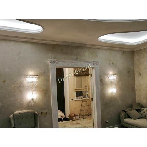 Бра Астра Каскад №2 в Подольске Гусь Хрустальный