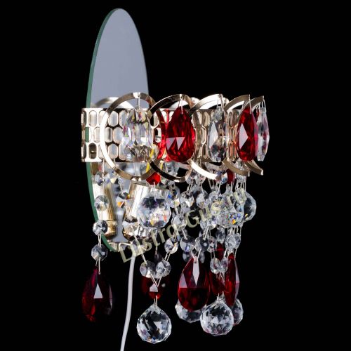 Бра Астра Паутинка красная в Подольске Гусь Хрустальный