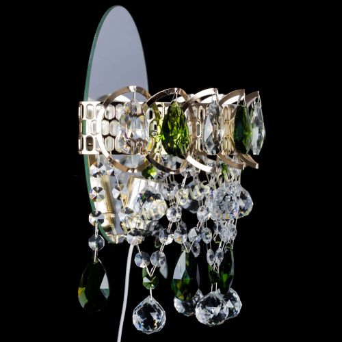 Бра Астра Паутинка зеленая в Подольске Гусь Хрустальный